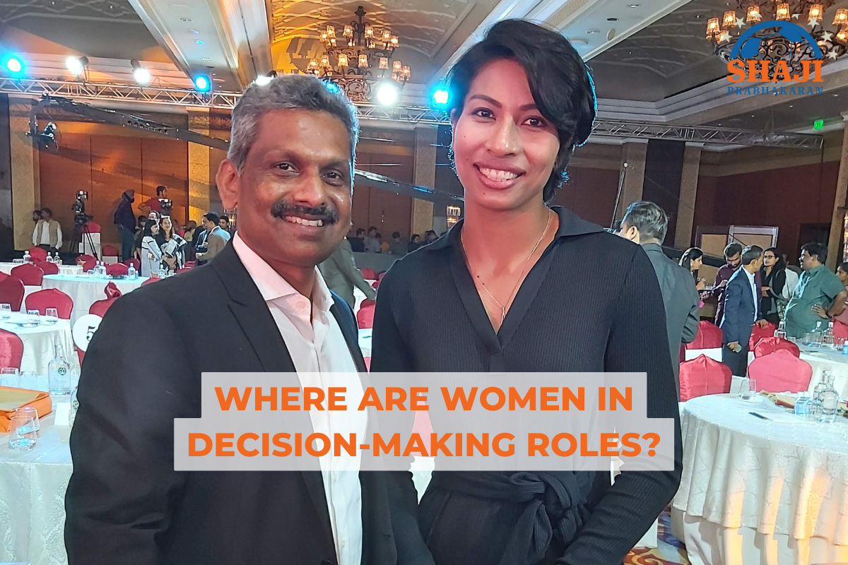 Where are women in decision making roles
